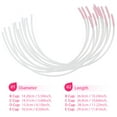 thumbnail image 4 of 12 Pairs Women Fun Stainless Steel Bra Underwire Bra DIY Replacement Cup C D, 4 of 8