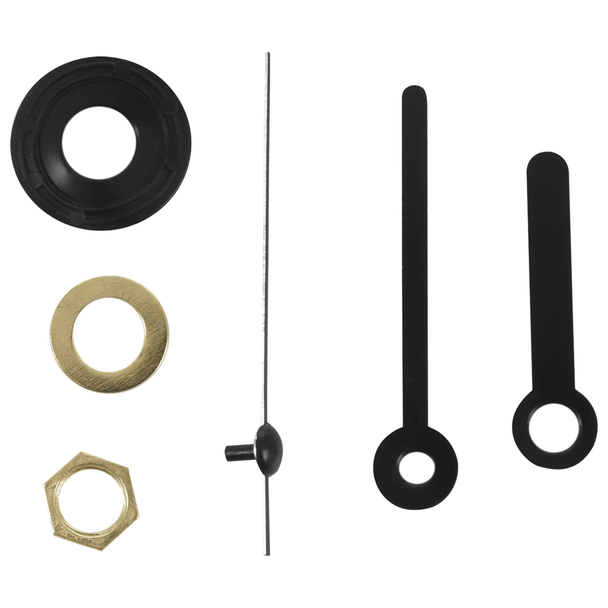 10X Clock Movement with Short Hands, 4/ 25 Inch Maximum Dial Thickness, 3/ 5 Inch Total Shaft Length