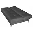 thumbnail image 4 of Sofa Cama Reclinable El Bazar Store Karla Gris Oxford Lino Futon 3 posiciones Abotonado Sala, 4 of 5