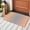 Gray, variant on LightSalmon Gray Ombre Bathroom Mats 2x3 FT, Non Slip Small Kitchen Mat, Modern Gradient Abstract Art Washable Soft Backed Front Door Throw Rugs Non-Shedding Indoor Outdoor Doormat for Entryway Sink