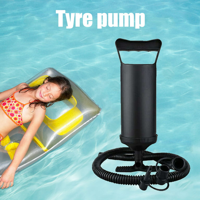delvist retort ekspertise Quick Hand Air Pump 12-Inch Two-Way Manual Inflatable Compressor For  Mattress Swimming Pool Ring Hand-Pull Fast Air Filling Inflator Blower 3  Nozzles - Walmart.com