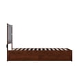 thumbnail image 2 of AFI NoHo Lit Simple TG Moderne en Bois avec Tiroir-Lit Simple TG en Noyer, 2 of 12