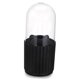 thumbnail image 5 of KAKOWELY Soporte Giratorio Para Brochas De Maquillaje Con Tapa Y Compartimentos Organizadores Negro, 5 of 8