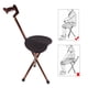 thumbnail image 4 of Silla y taburete plegables para caminar, asiento portátil con antideslizante, Aleacio de aluminio, tipos engrosados ​​y ensanchados, descanso al aire libre para personas, 4 of 7