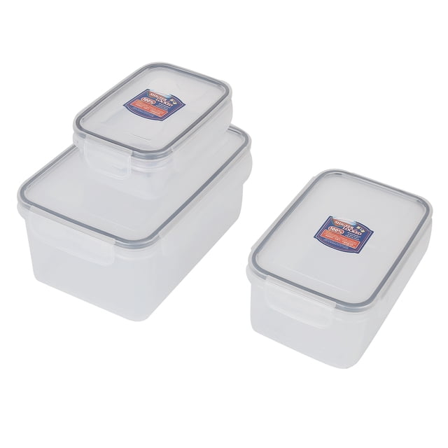 Contenedor de Almacenamiento de Alimentos, Caja de Almacenamiento de Alimentos de Ahorro Conveniente Conveniente y Práctica con 3 piezas para para dogo de alimentos