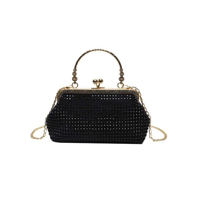 Bolsa Elegantes carteras de mano con diamantes de imitación para mujer, de mano para boda, fiesta, novia Ndcxsfigh Para Estrenar