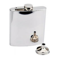 6oz Mirror Polish Flask