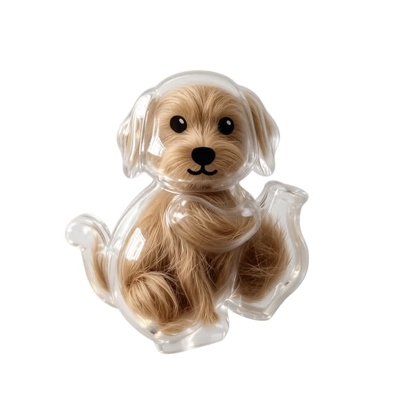Magnetic Fridge Magnet Cute Transparent Dog Decorative Sticker Strong Suction for Kitchen Refrigerator Whiteboards Office Filing Cabinets Home Locker Decor Accessory Tool Set