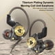 thumbnail image 4 of Tholdsy AK3 FiLe auriculares con cable en la oreja 3,5mm Jack música sonido teléfono móvil auriculares con micrófono auriculares con Electrónica Negro, 4 of 6