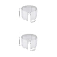 thumbnail image 2 of Soidarity Wind Sturdy Outdoor Plates Alloy Aluminum 9 Screen Cover Accessory Barbecue Guard Cooker Windproof Protection 2Conjunto, 2 of 6