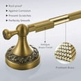 thumbnail image 5 of Antique Brass Towel Bar Set, 4 Piece Wall Mount, 5 of 7