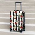 thumbnail image 6 of Disketp Rose Flowers Elastic Travel Luggage Cover Travel Suitcase Protective Cover For Trunk Case Apply To 18''-32'' Suitcase Cover-X-Large, 6 of 7
