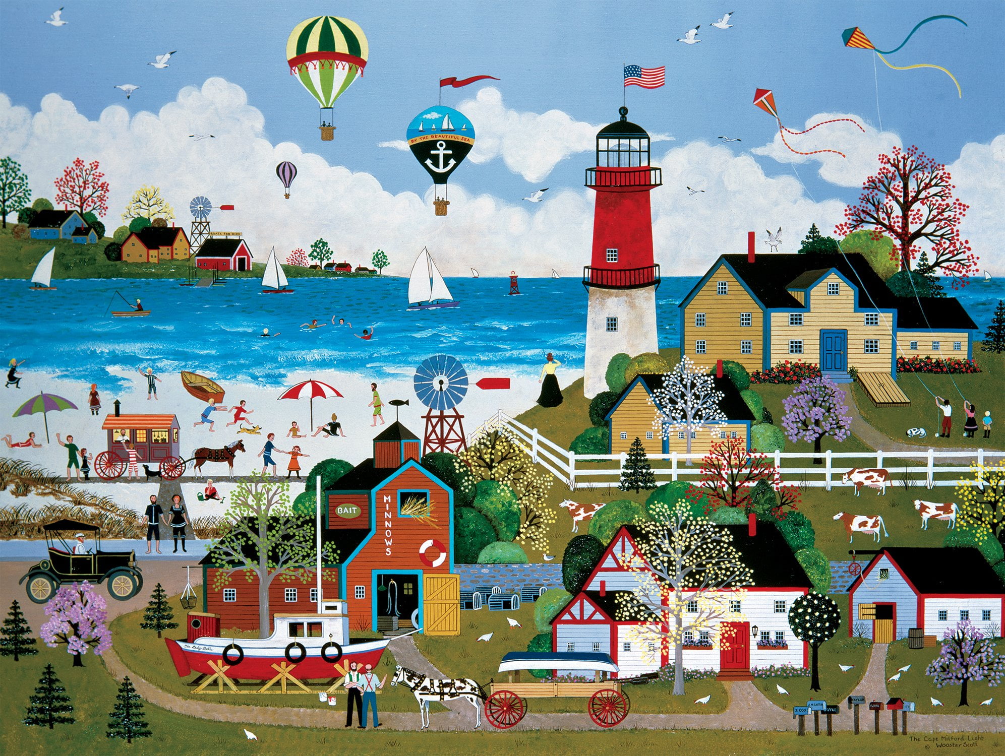 Ceaco - Jane Wooster Scott - Cape Milford Light - 300 Piece Jigsaw