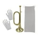 thumbnail image 1 of Trompeta Bugle Trompeta de Caballería Clásica para Banda Escolar Profesionales de Ejercicios Estilo A, 1 of 9