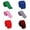 04-6 PCS (One Of Each Color), variant on 6 PCS Men 5CM Skinny Crochet Knitted Solid Color Narrow Neck Flat Tie Necktie