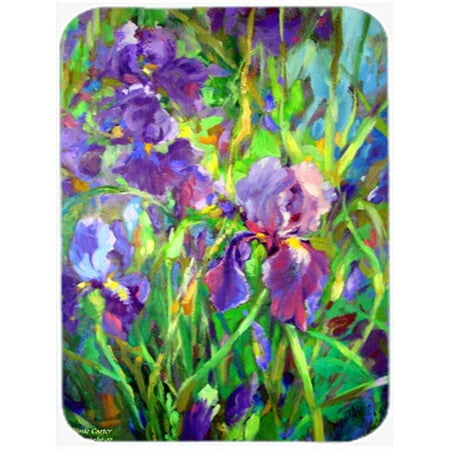 

Iris By The Well Glass Cutting Board Large