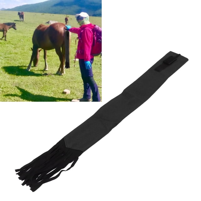 Bolsa Elástica Para De Caballo, Envoltura De Equina, Protector De De Tela No Tejida Para Suministros De Aseo De Caballos Con Flecos, Protector De De Caballo, Mantiene La