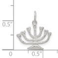 thumbnail image 2 of 925 Sterling Silver Menorah (15x13mm) Pendant / Charm, 2 of 2