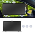 thumbnail image 6 of funtasica Generic Car Visor Front Window 3 Suction Cups Keep Vehicle Cool Retractable for Car Truck SUV 68cm, 6 of 8