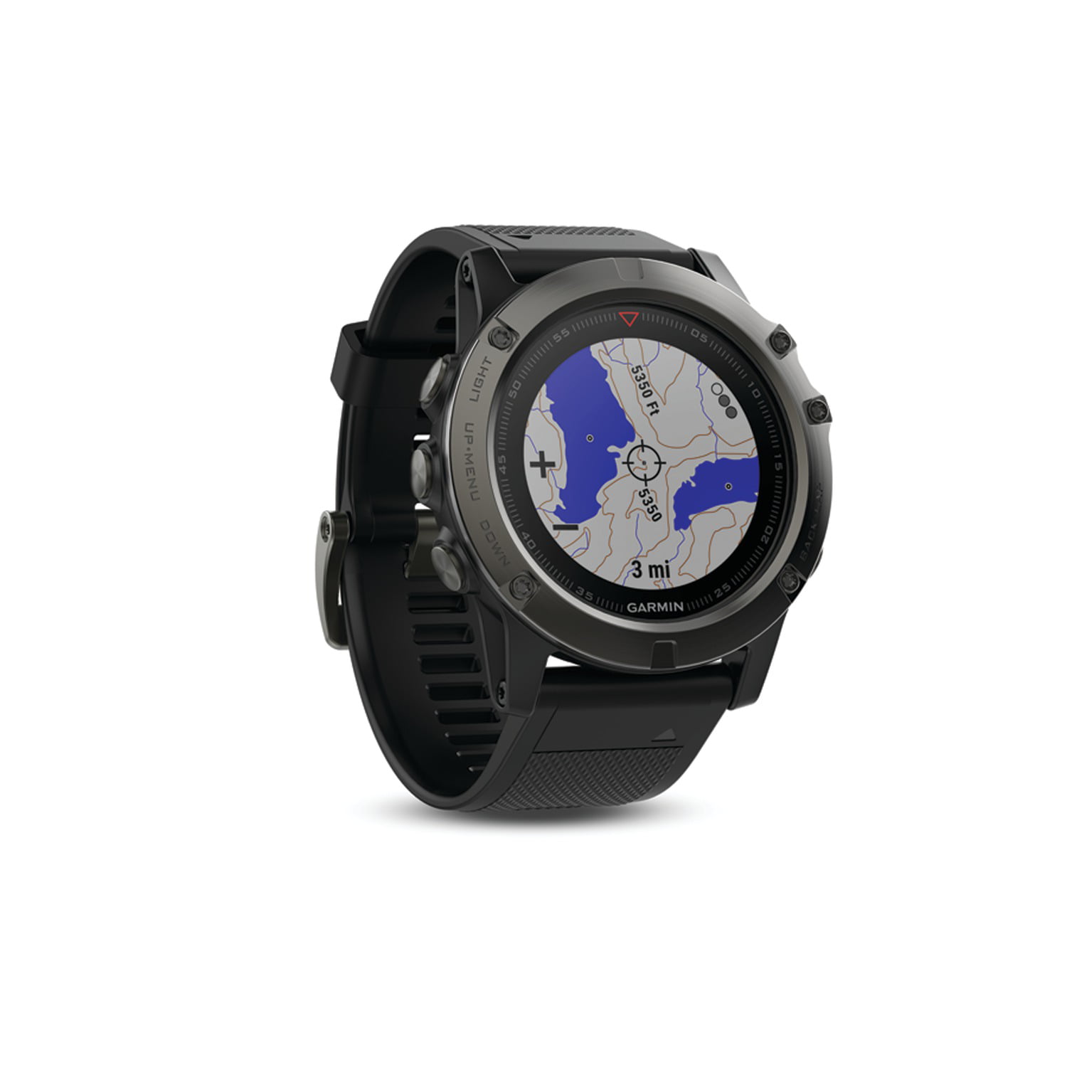 Senatet Løb bag Garmin fēnix 5X Sapphire - GPS/GLONASS watch - hiking, cycle, golf,  running, swimming 1.2 in - Walmart.com