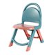 thumbnail image 1 of Kids Foldable Chairs Thicken Skid Resistance Multifunction Cute Small Chair for Home Kindergarten Use Cyan, 1 of 4