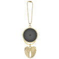 thumbnail image 1 of Porte-clés Voiture Illusion Ligne Cyclique Répétition Pendentif Aile d'Ange, 1 of 4