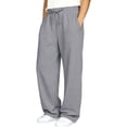 thumbnail image 3 of WOYY Girls Athletic Pants High Waisted Straight Sweatpants Casual Sports Trousers, 3 of 4