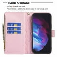 thumbnail image 2 of Samsung Leather Case Card Holder for Samsung Galaxy S23 wallet Case Cover - Pink, 2 of 5