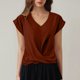 thumbnail image 2 of Camiseta informal y cómoda para mujer, versátil para cualquier ocasión, 2 of 5