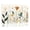 Color 1, variant on 8 Pack Art Acoustic Panels Sound Absorbing Vintage Floral Orange White Pink Flowers Dark Green Decorative Soundproof Wall Panels Self Adhesive for Nursery Game Room Bedroom 48"x32"