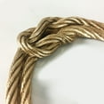 thumbnail image 2 of Abbracc Simple Rope Photo Frame Rectangular Luxury Picture Frame for Garden Gallery Gold 4 inches, 2 of 4