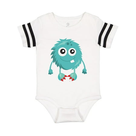 

Inktastic Furry Monster Little Monster Blue Monster Gift Baby Boy or Baby Girl Bodysuit