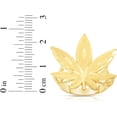 thumbnail image 3 of Floreo 10k Yellow Gold Marijuana Leaf Cannabis Weed Ring, 3 of 3