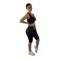 thumbnail image 4 of Short Deportivo Largo Lycra Mujer, Gym, Running, Fitness, 4 of 5