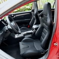 thumbnail image 4 of WIILAYOK 2 Pack Racing Seats, Universal PVC Leather Racing Bucket Seats Sport Pair Adjustable Seats with Sliders, Black and Blue Stitching, 4 of 4