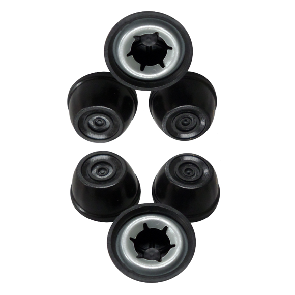 Weber Charcoal Kettle Grill Wheel Center Cap Retainer Cover Hubcap 6 Pack