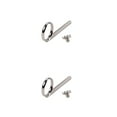 thumbnail image 4 of Eigraketly Gancho de tracción profesional con tornillo Accesorios de trompeta a prueba de agua Aspecto exquisito Anillo de corneta a prueba de 2piezas, 4 of 6