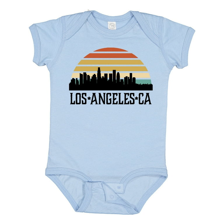 Inktastic Los Angeles California Skyline Retro Youth T-Shirt