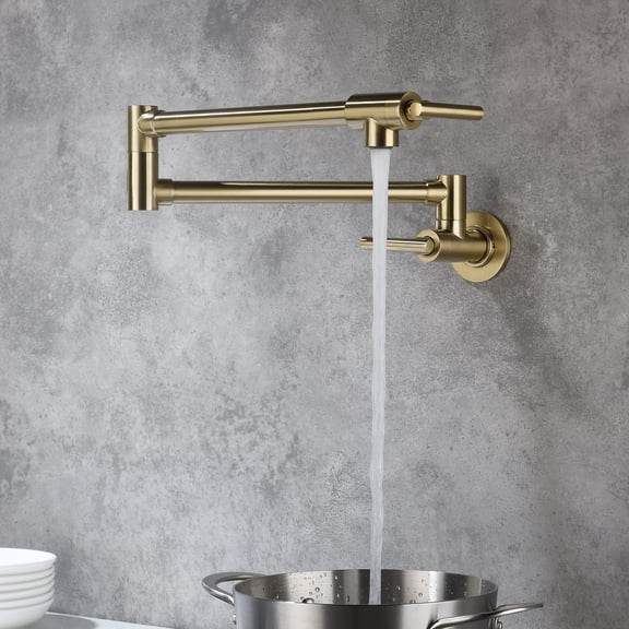 Folding faucet,Pot Filler Faucet Wall Mount