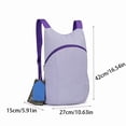 thumbnail image 6 of Foldable Backpack Waterproof Nylon Spandex Lightweight Compact Durable Packable Small Mini Backpack for Hiking Camping Travel Outdoor Sports Storage Leisure Recreational Adventure, 6 of 6