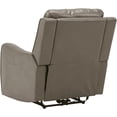 thumbnail image 6 of Signature Deisgn by Ashley Galahad Zero Wall Recliner with Power Headrest, Brown, 6 of 9