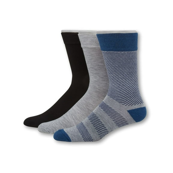 Hanes Premium Crew Socks 3 Pack 1901 Heritage Cushion Men's Size 6-12 (HT3/3)