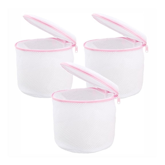 PreAsion 3pcs Mesh Laundry Wash Bags Travel Washing Bag for Bra Lingerie Underwear (Large)