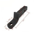3 Inch Drop Tow Bar W/50 MM 2 Inch Ball Cover Mount Tongue Hitch