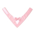 thumbnail image 2 of Nvzi Bandana para perro (1 unidad), ligera, de secado rápido, de mezcla de poliéster, con diseño triangular, ajustable, ideal para perros medianos y grandes, cachorros o mascotas, talla XS, rosa., 2 of 3