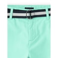 thumbnail image 2 of The Children's Place Boys Belted Chino Shorts, Sizes 4-16, 2 of 3
