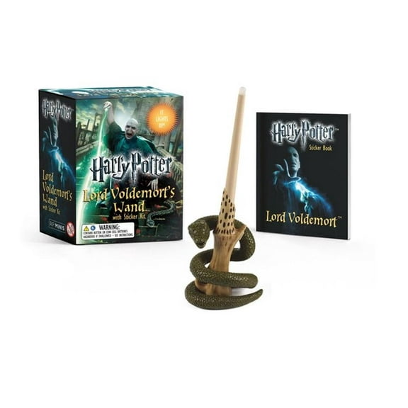 RP Minis: Harry Potter Voldemort's Wand with Sticker Kit : Lights Up! (Paperback)