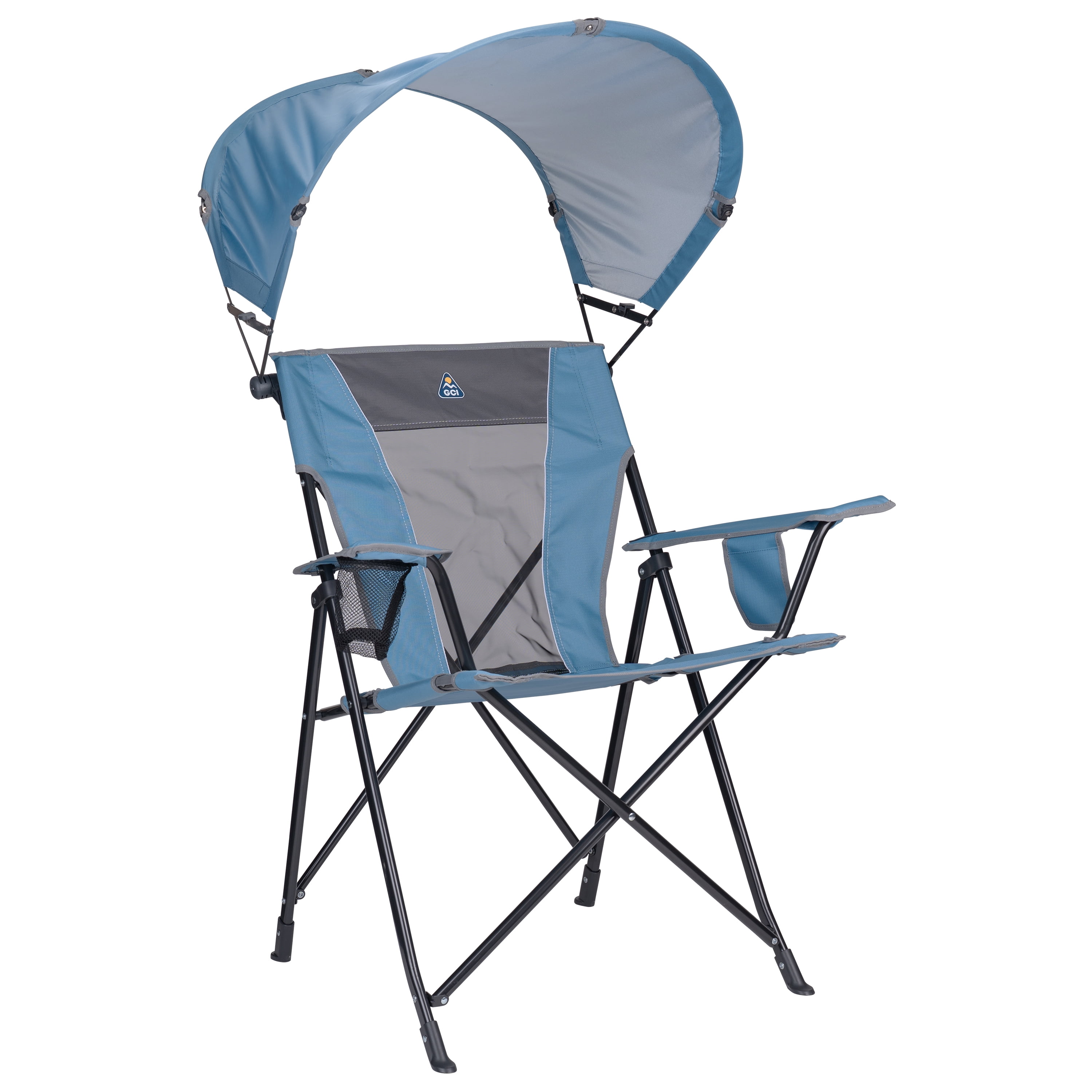GCI Outdoor SunShade Comfort Pro Portable Folding Canopy Chair