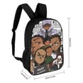 thumbnail image 2 of The Boondocks Backpack Rucksack Book Bag Schoolbag Shoulder Bag Casual Hiking Daypack 17 Inch, 2 of 8