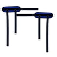 thumbnail image 2 of jinwen Ankle Straps Leg Hip Workouts Attachment Legs Adjustable Ankle Strap Blue 2pcs, 2 of 6